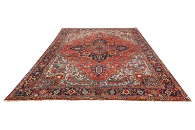 Lot 84 - AN ANTIQUE HERIZ CARPET, NORTH-WEST PERSIA