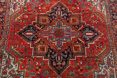 Lot 84 - AN ANTIQUE HERIZ CARPET, NORTH-WEST PERSIA