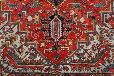 Lot 84 - AN ANTIQUE HERIZ CARPET, NORTH-WEST PERSIA