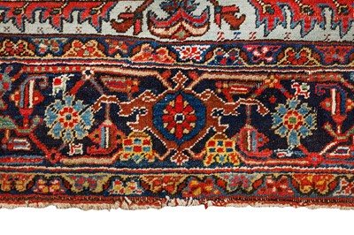 Lot 84 - AN ANTIQUE HERIZ CARPET, NORTH-WEST PERSIA