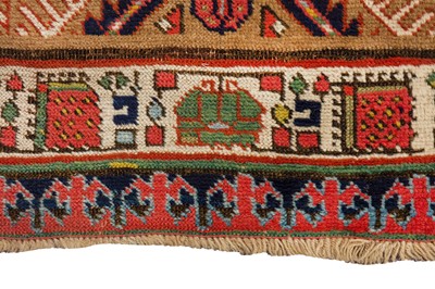Lot 86 - AN ANTIQUE SERAPI RUNNER, NORTH-WEST PERSIA
