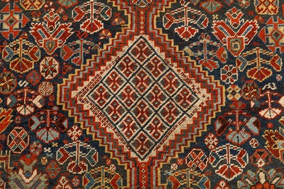 Lot 26 - AN ANTIQUE QASHQAI RUG, SOUTH-WEST PERSIA