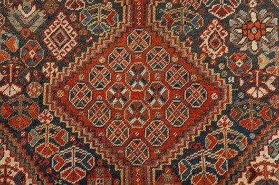 Lot 26 - AN ANTIQUE QASHQAI RUG, SOUTH-WEST PERSIA