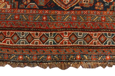Lot 26 - AN ANTIQUE QASHQAI RUG, SOUTH-WEST PERSIA