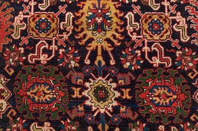 Lot 38 - AN UNUSUAL AZERBAIJAN CARPET OF HARSHANG DESIGN