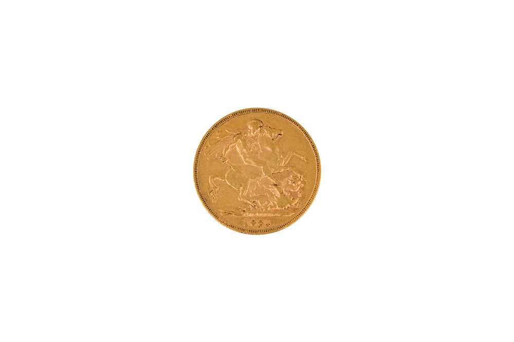 Lot 88 - VICTORIA - YOUNG HEAD FULL SOVEREIGN GOLD COIN