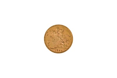Lot 106 - VICTORIA - VEILED HEAD FULL SOVEREIGN GOLD COIN