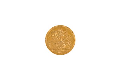 Lot 108 - VICTORIA - VEILED HEAD FULL SOVEREIGN GOLD COIN