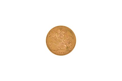 Lot 109 - VICTORIA - VEILED HEAD FULL SOVEREIGN GOLD COIN