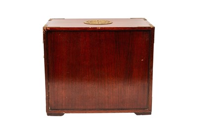Lot 81 - A CHINESE WOOD TABLETOP CABINET