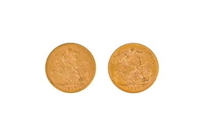 Lot 118 - GEORGE V - FULL SOVEREIGN GOLD COINS (X2)