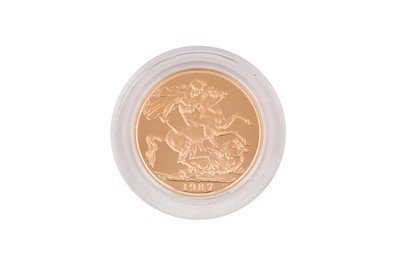 Lot 121 - ELIZABETH II - DOUBLE SOVEREIGN (TWO POUNDS) GOLD PROOF COIN