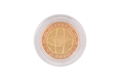 Lot 132 - ELIZABETH II - DOUBLE SOVEREIGN (TWO POUNDS) GOLD PROOF COIN