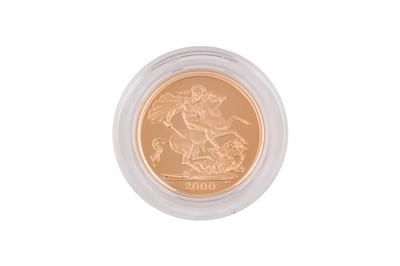 Lot 134 - ELIZABETH II - DOUBLE SOVEREIGN (TWO POUNDS) GOLD PROOF COIN