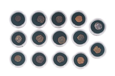 Lot 161 - THE BIBLICAL HOLD LAND: JUDEA, 14 COIN COLLECTION FROM THE TIME OF JESUS