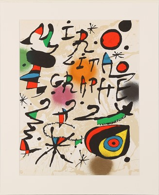 Lot 27 - Joan Miró (Spanish 1893-1983)