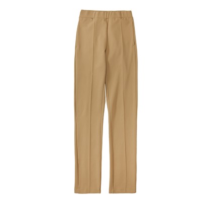 Lot 510 - Burberry Beige Ponte Straight Trouser - Size S