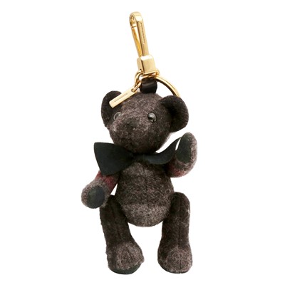 Lot 526 - Burberry Charcoal Thomas Bear Bag Charm
