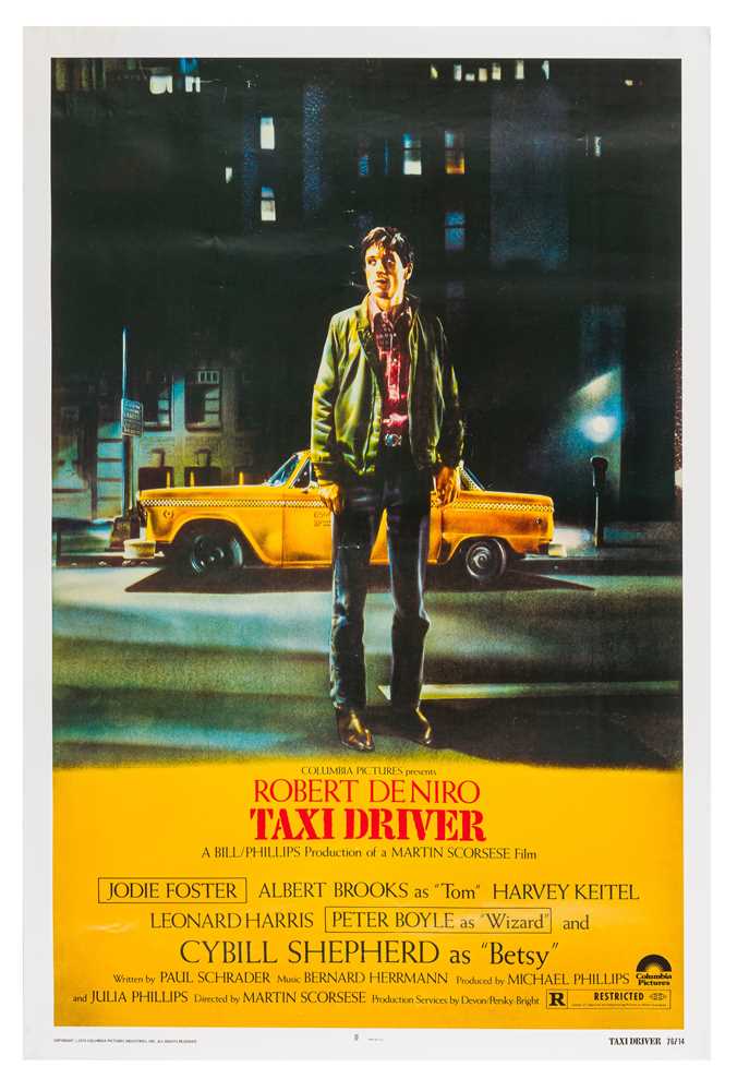 Lot 227 - Movie Poster.- Taxi Driver (1976)