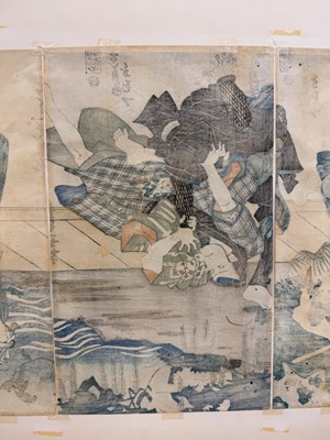 Lot 492 - UTAGAWA KUNISADA (TOYOKUNI III, 1786-1865)