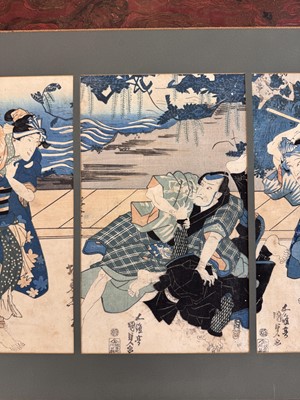Lot 492 - UTAGAWA KUNISADA (TOYOKUNI III, 1786-1865)