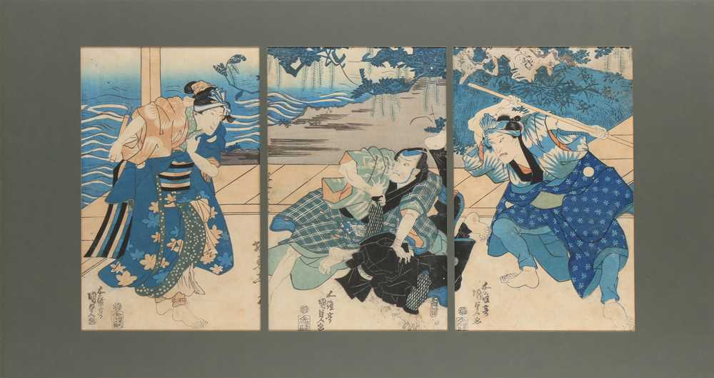 Lot 492 - UTAGAWA KUNISADA (TOYOKUNI III, 1786-1865)