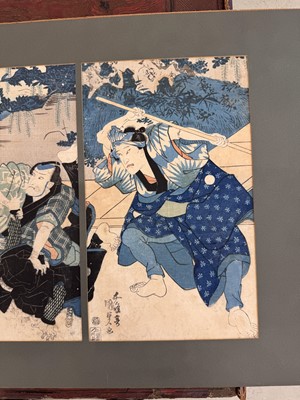 Lot 492 - UTAGAWA KUNISADA (TOYOKUNI III, 1786-1865)