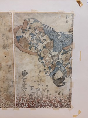 Lot 493 - UTAGAWA KUNISADA (TOYOKUNI III, 1786-1865)