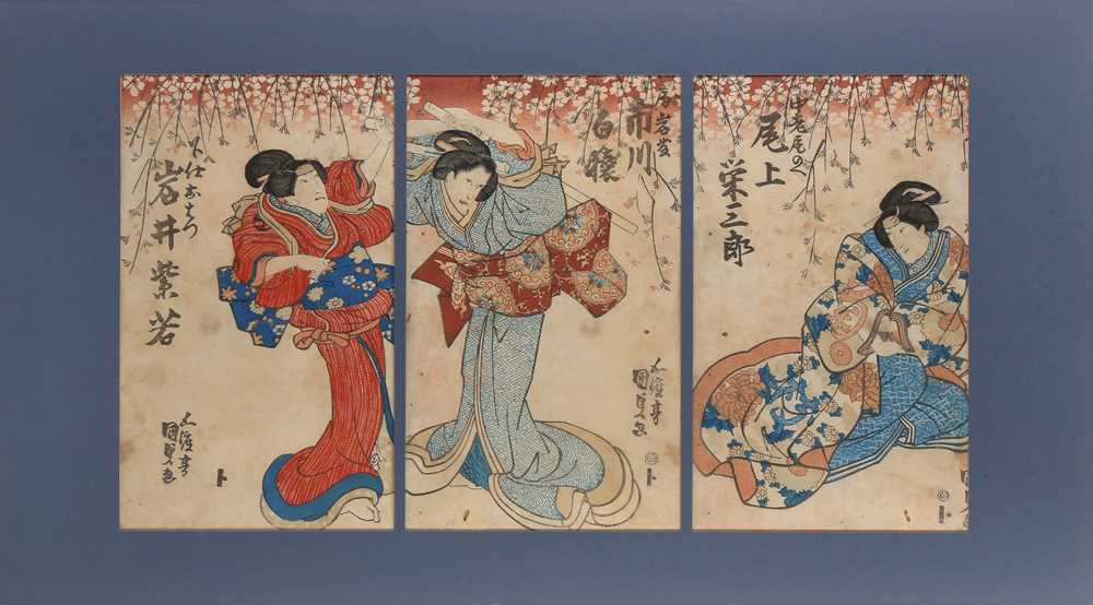 Lot 493 - UTAGAWA KUNISADA (TOYOKUNI III, 1786-1865)