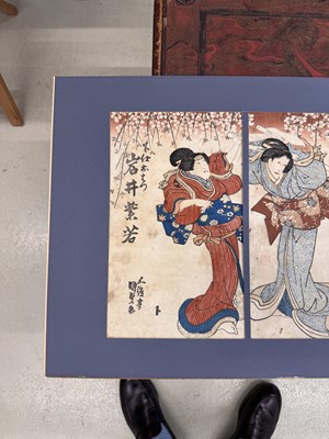Lot 493 - UTAGAWA KUNISADA (TOYOKUNI III, 1786-1865)