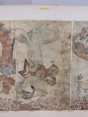 Lot 493 - UTAGAWA KUNISADA (TOYOKUNI III, 1786-1865)