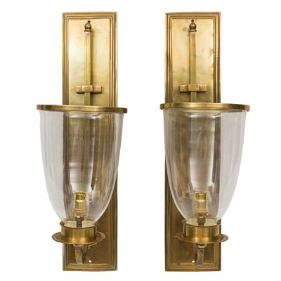 Lot 262 - Besselink & Jones, a pair of W4-040 wall storm lights