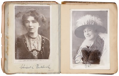 Lot 44 - Autograph Album.- Incl. Robert Falcon Scott