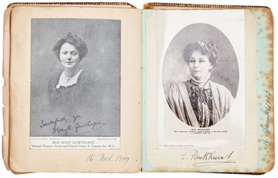 Lot 44 - Autograph Album.- Incl. Robert Falcon Scott