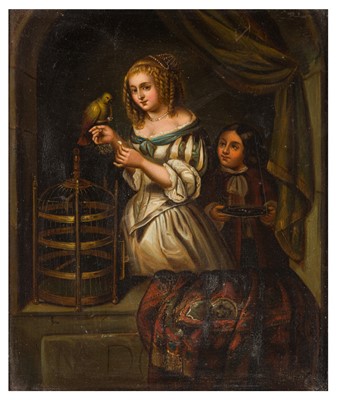 Lot 127 - After Caspar Netscher (Dutch, 1639-1684)