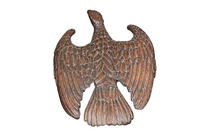 Lot 56 - A Carved Oak Eagle, American late 19th Century
