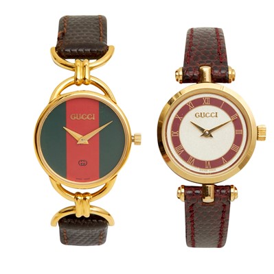 Lot 117 - λ Gucci Ladies Web Watch Collection