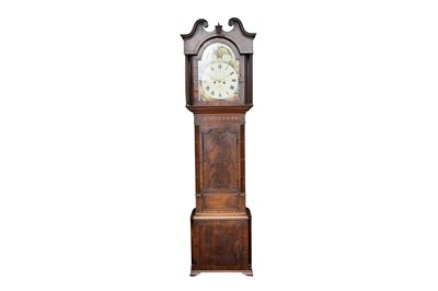 Lot 232 - A late George III mahogany longcase clock, circa 1810