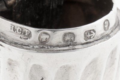Lot 54 - A Victorian sterling silver seal and wax holder combination, Birmingham 1890 by Henry Charles Freeman