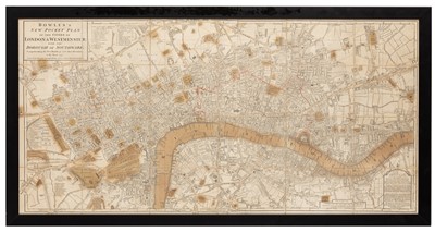 Lot 29 - Bowles (Carington) Bowles's New Pocket Plan of the Cities of London & Westminster