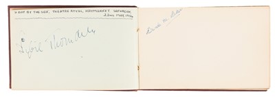 Lot 59 - Autograph Albums.- Vintage Actors & Entertainers