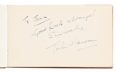 Lot 59 - Autograph Albums.- Vintage Actors & Entertainers