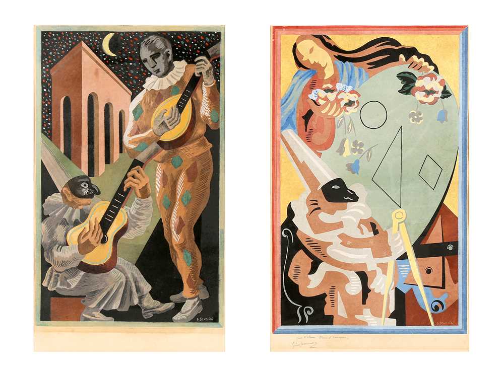 Lot 19 - Gino Severini (Italian 1883-1966)