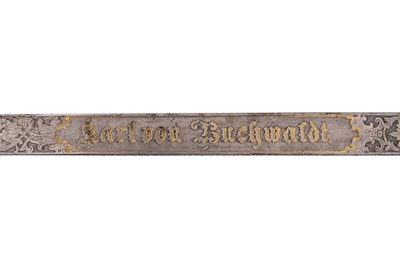 Lot 16 - A PRUSSIAN M1889 PRESENTATION SABRE