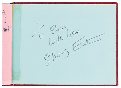 Lot 56 - Autograph Albums.- James Bond Interest