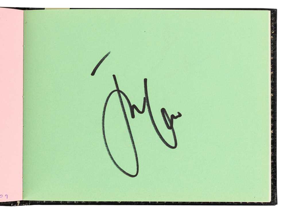 Lot 54 - Autograph Albums.- Actors & Authors