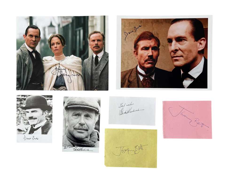 Lot 253 - Sherlock Holmes Interest.- Incl. Jeremy Brett