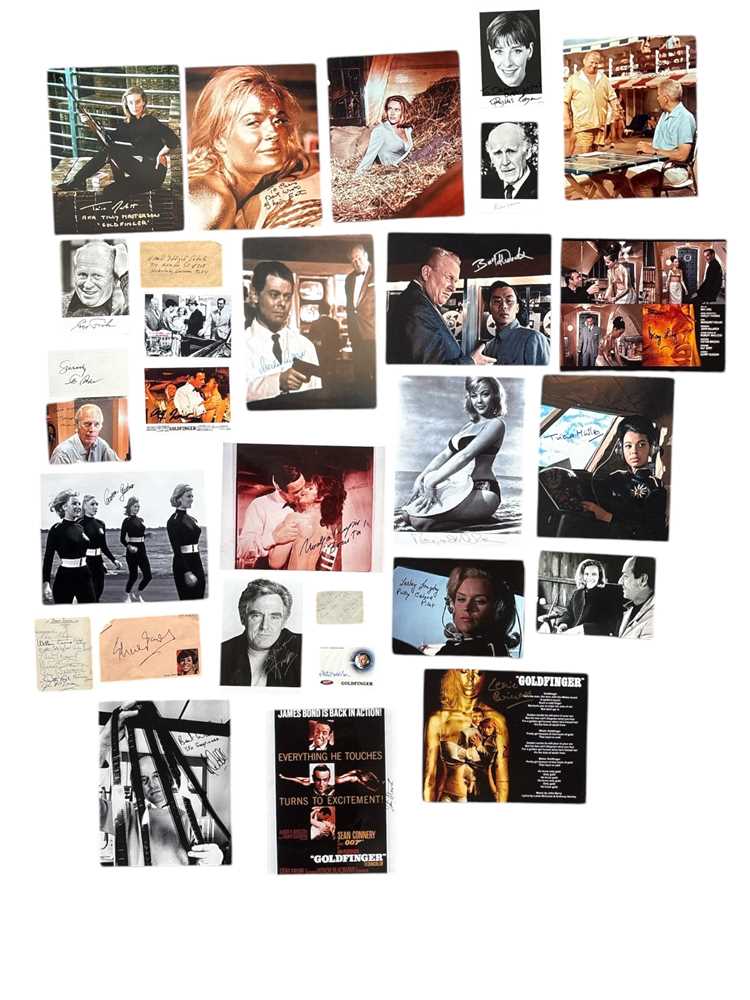 Lot 181 - James Bond Interest.- Goldfinger (1964)