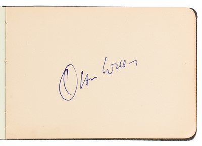 Lot 46 - Autograph Album.- Incl. Stan Laurel & Oliver Hardy
