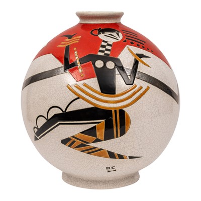 Lot 206 - Danilo Curetti (Swiss 1953-1993) for Emaux De Longwy